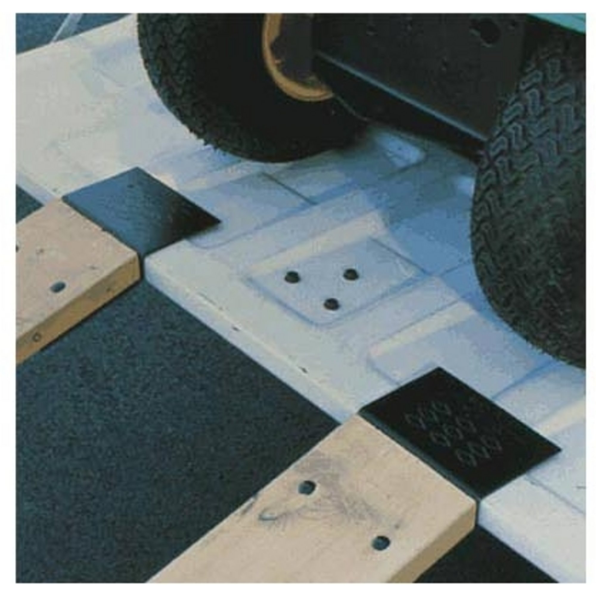 Insta-Ramp Steel Top Brackets — 12in.